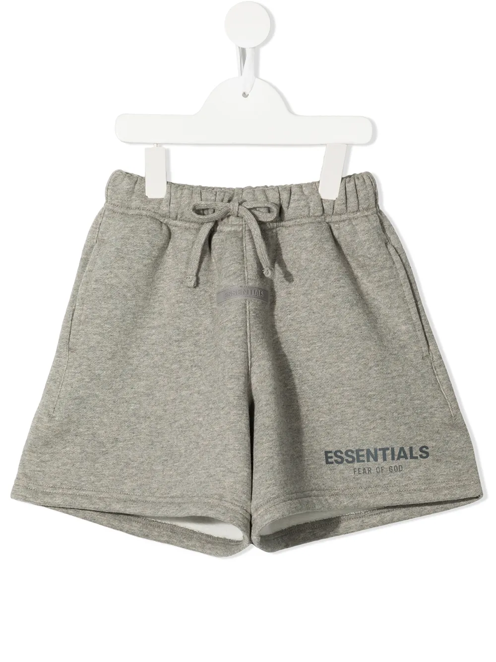 фото Fear of god essentials kids спортивные шорты с логотипом