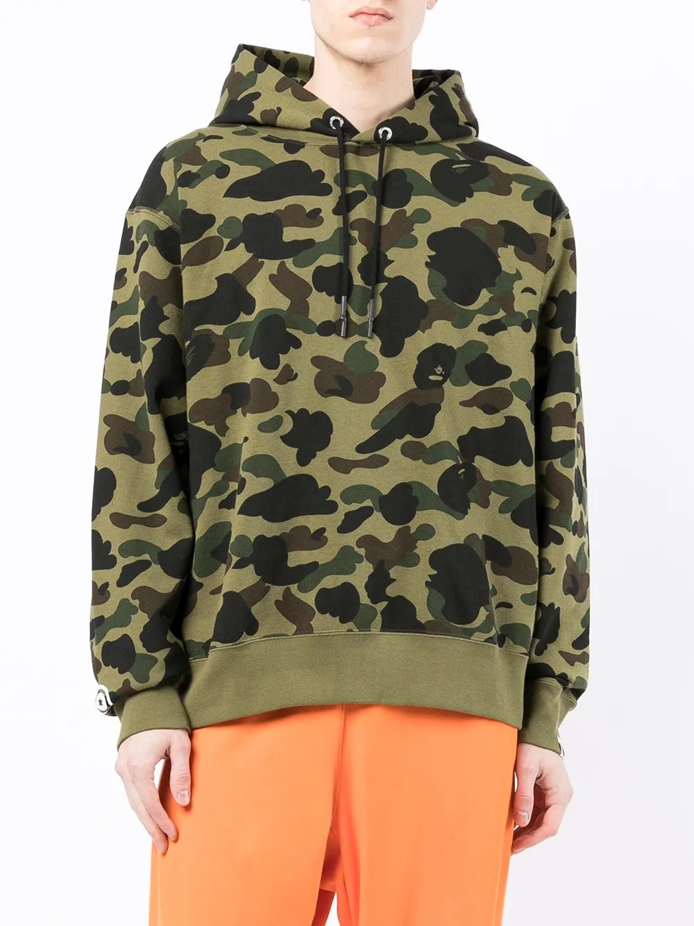 фото A bathing ape® худи 1st camo shark на молнии
