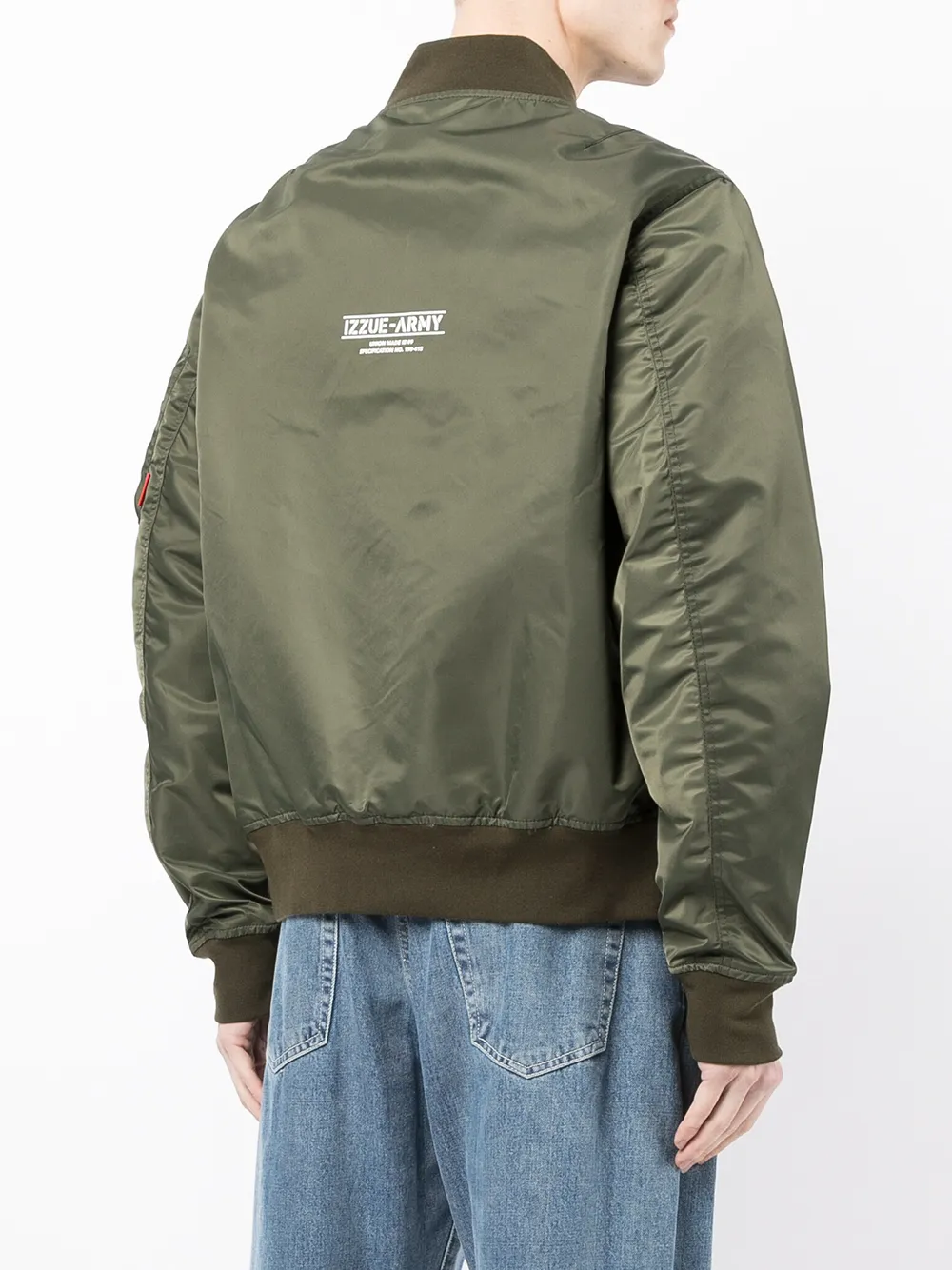 reversible bomber jacket