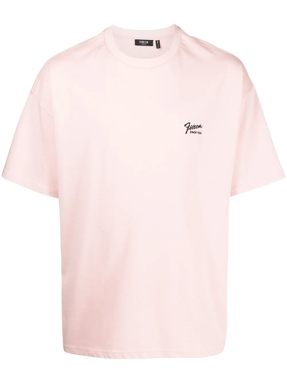 

FIVE CM playera con logo bordado - Rosado