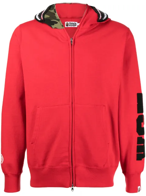 A BATHING APE® Hoodie met rits