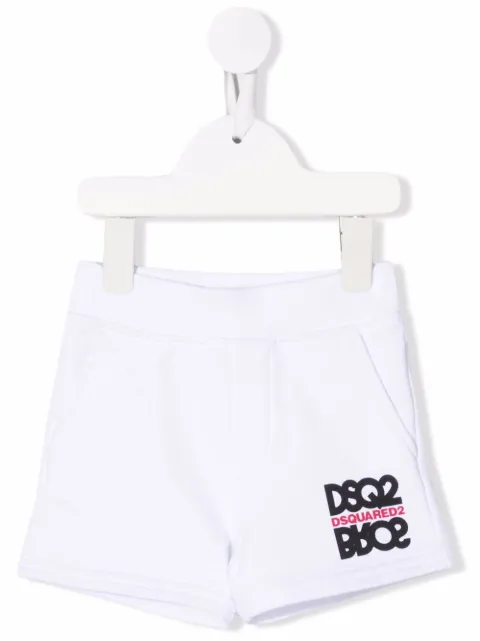 DSQUARED2 KIDS logo-print shorts