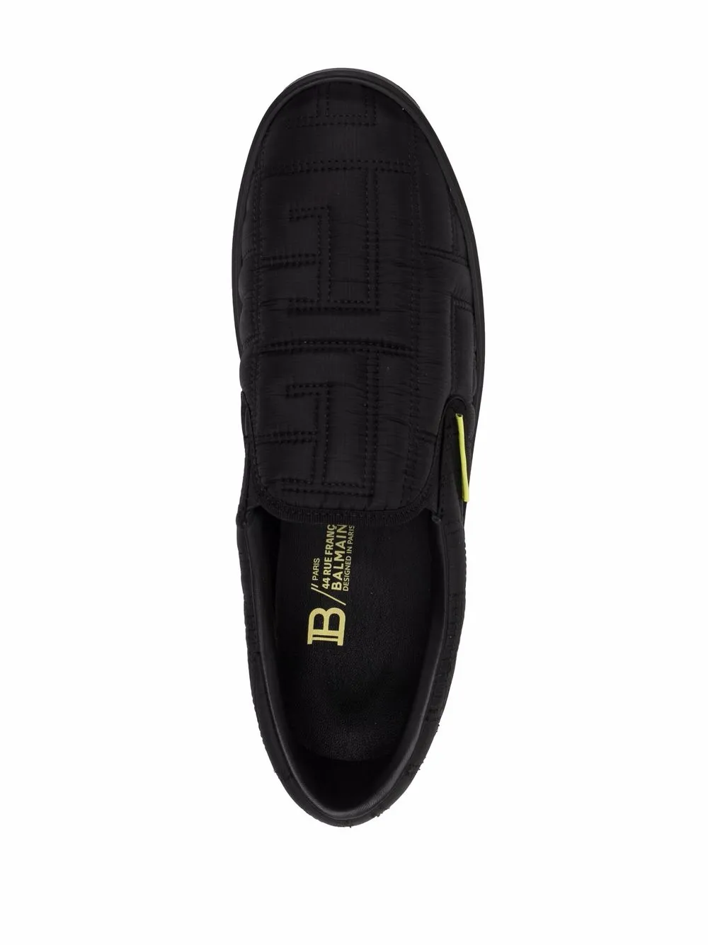 фото Balmain стеганые слипоны