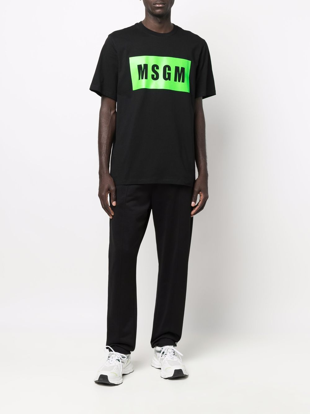 фото Msgm футболка с логотипом