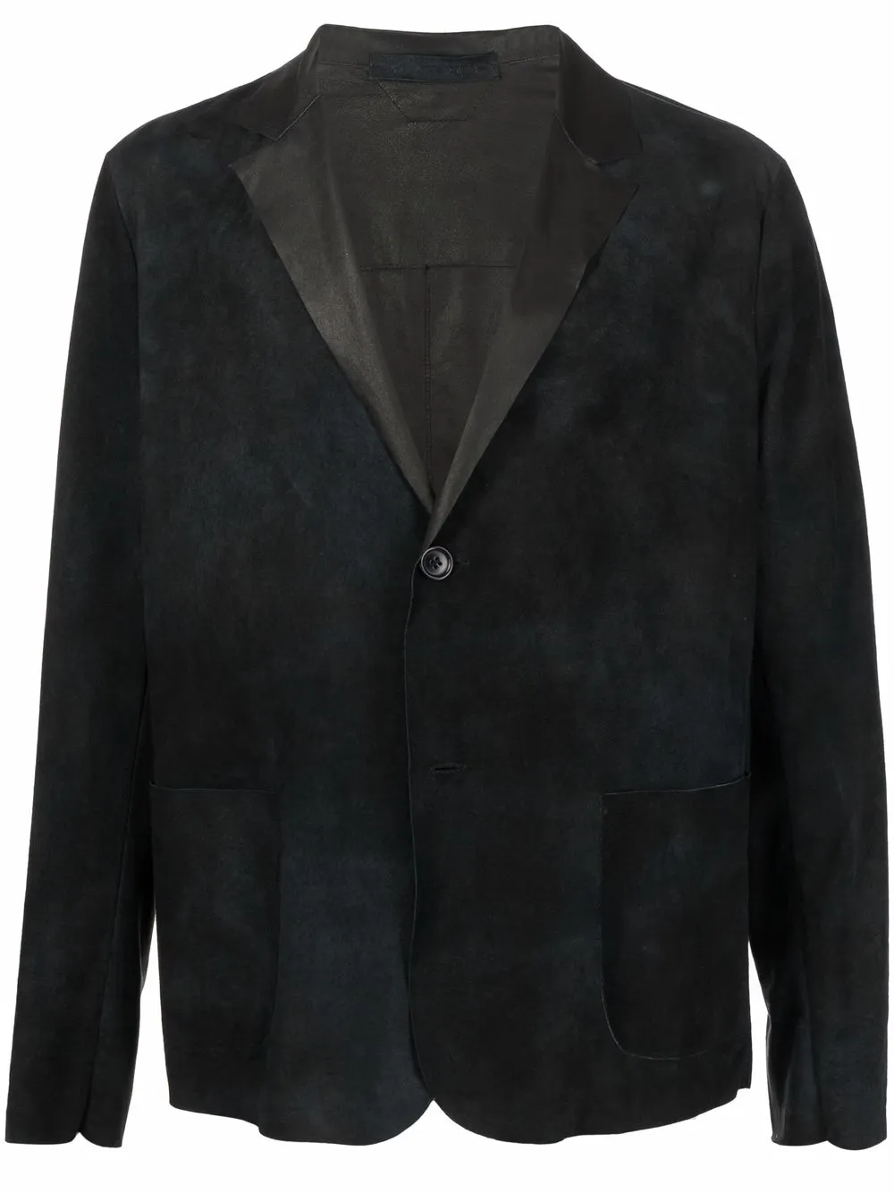 фото Salvatore santoro single-breasted suede blazer