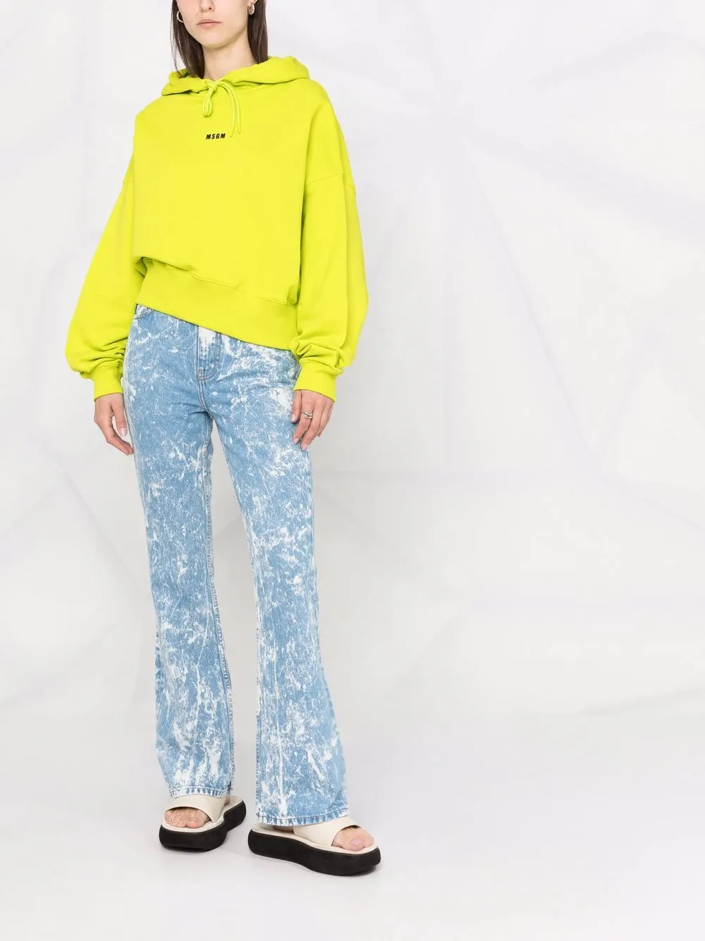 фото Msgm худи с логотипом