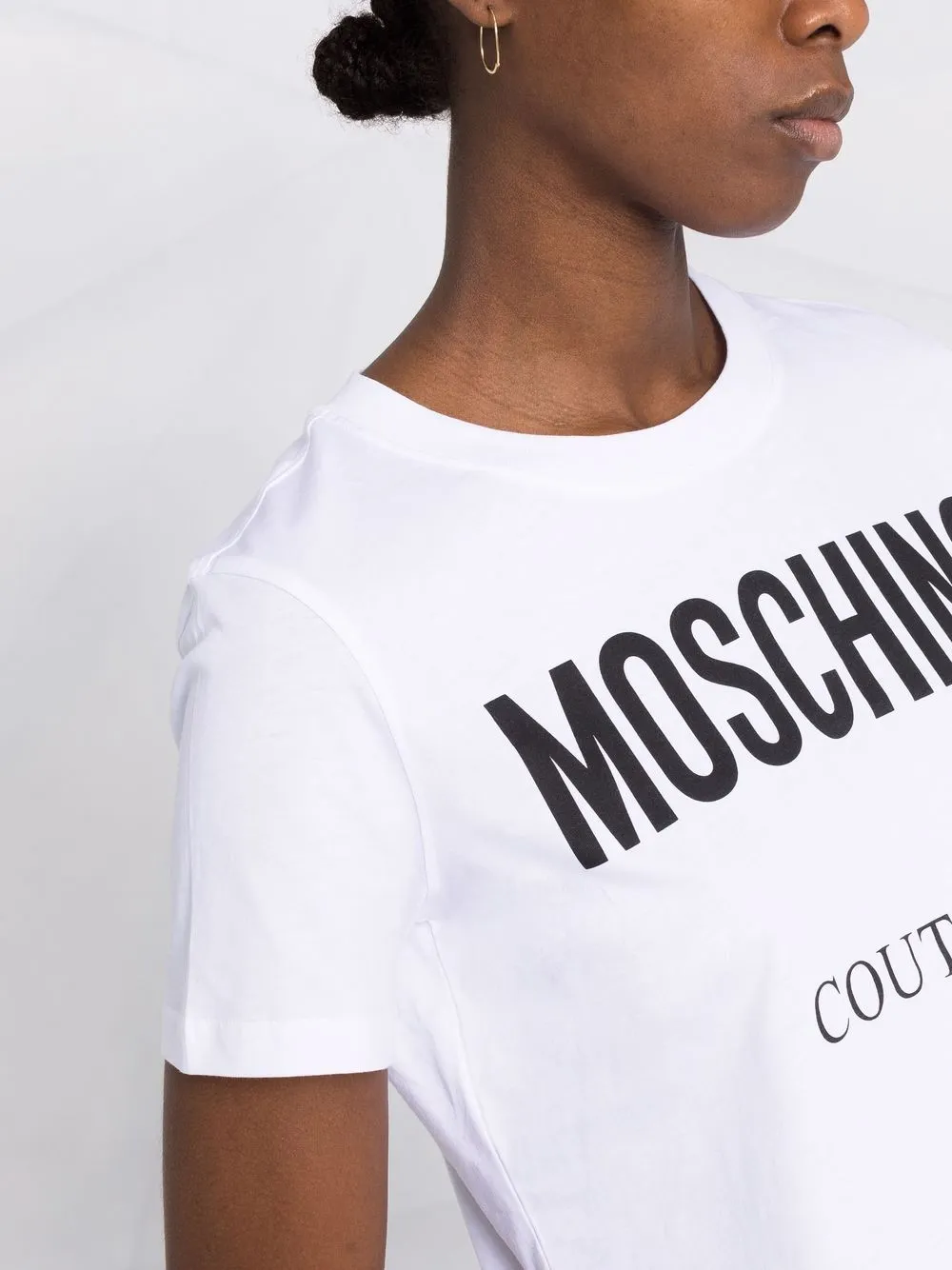 фото Moschino футболка с логотипом