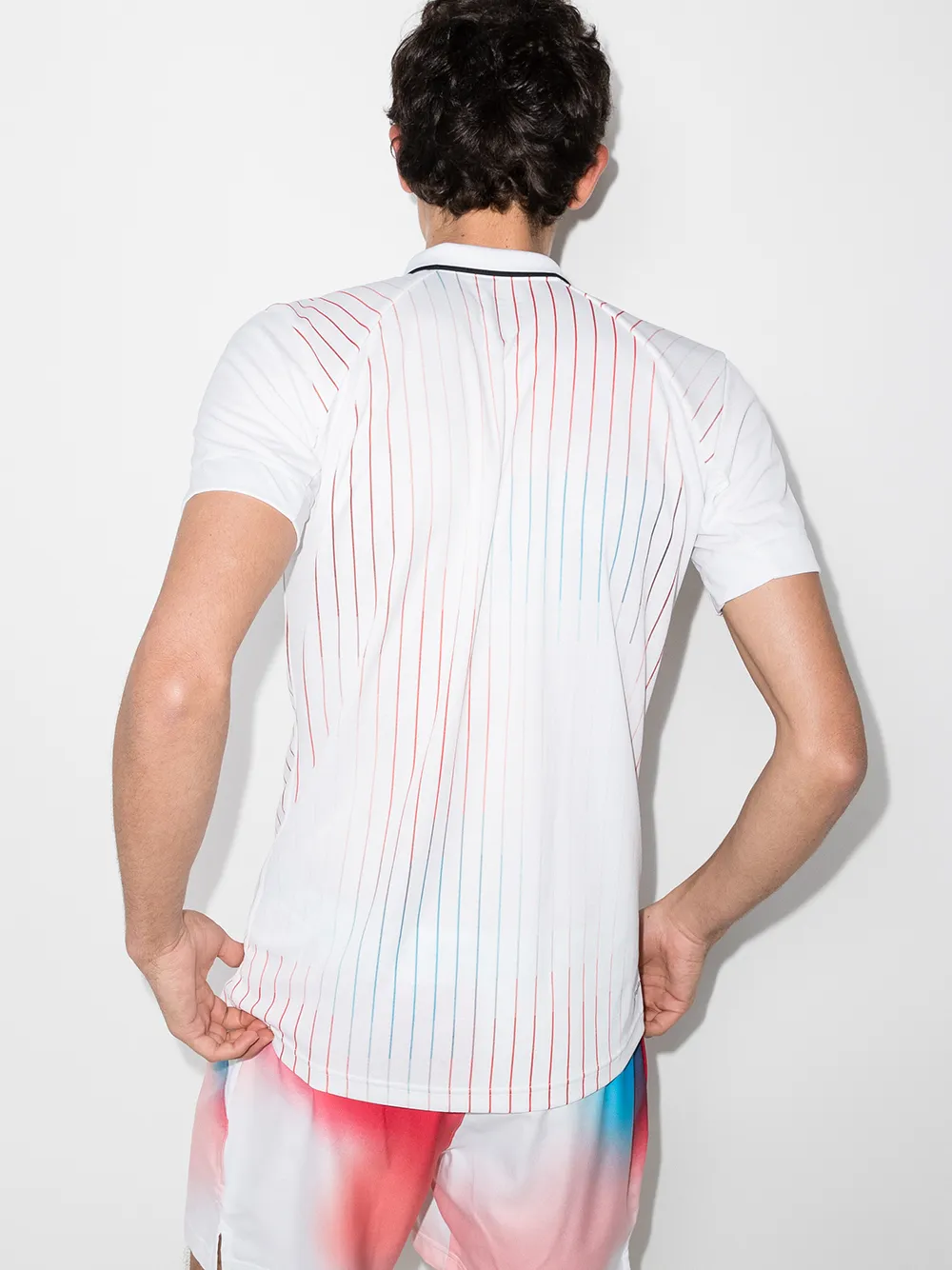 фото Adidas tennis рубашка поло melbourne в полоску