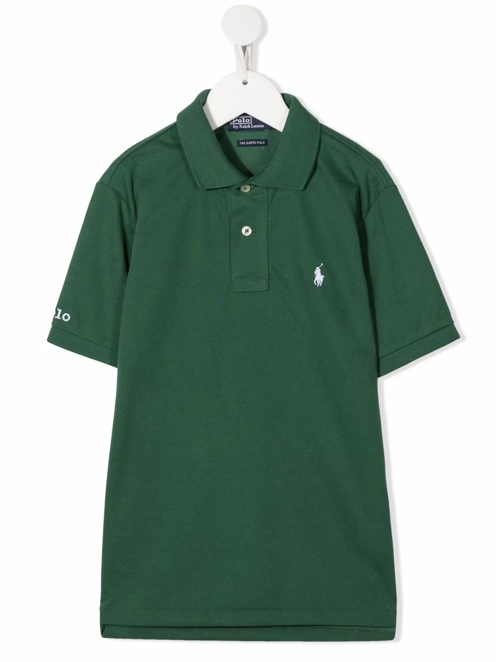 

Ralph Lauren Kids playera tipo polo con logo bordado - Verde