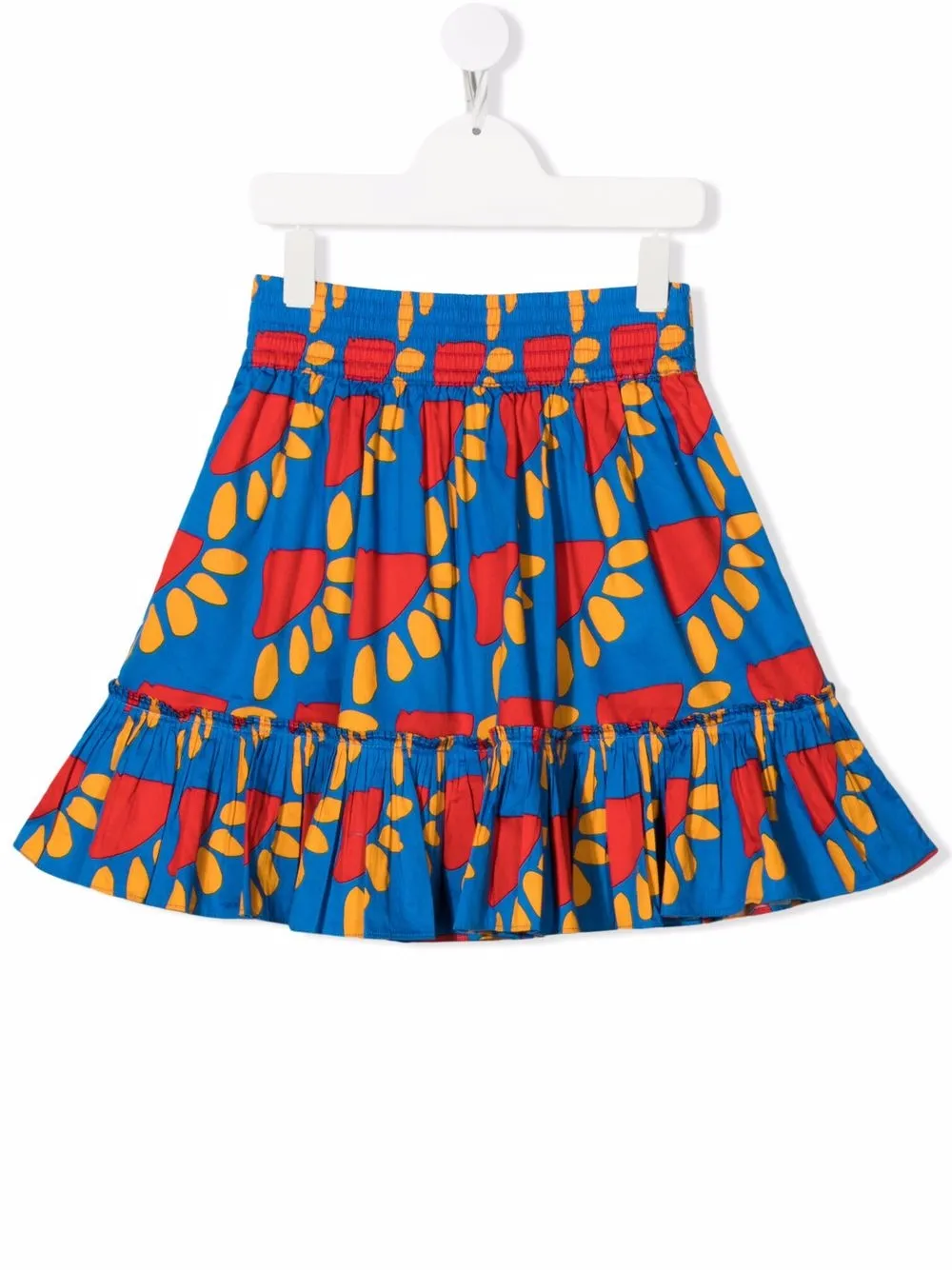 

Stella McCartney Kids Graphic Sun-print mini skirt - Blue