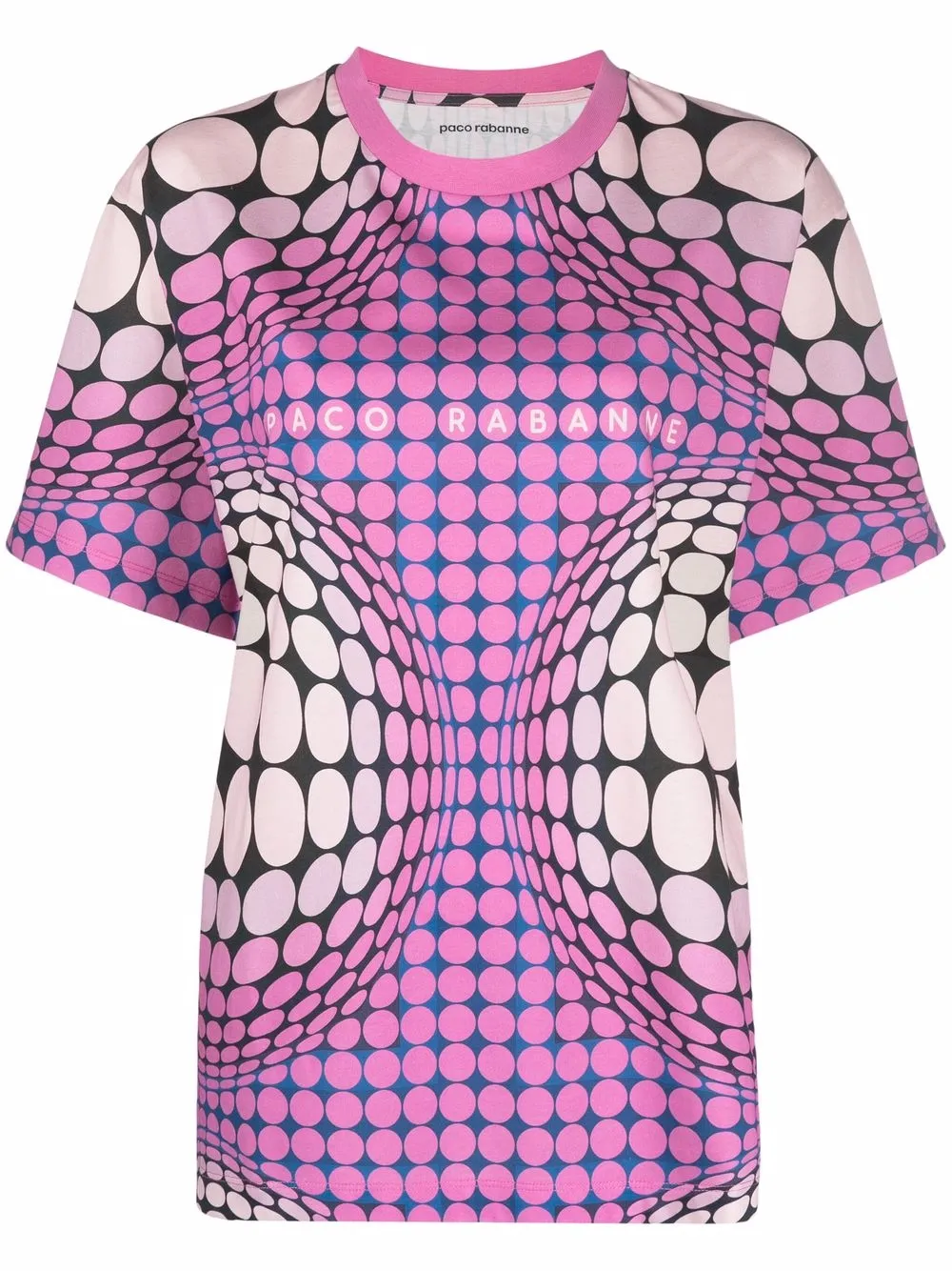 geometric-print organic-cotton T-Shirt