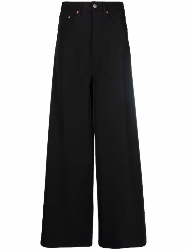 MM6 Maison Margiela high-waisted Wide Leg Trousers - Farfetch