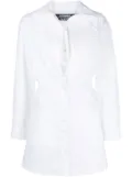 Jacquemus La Robe Baunhilha layered shirt dress - White