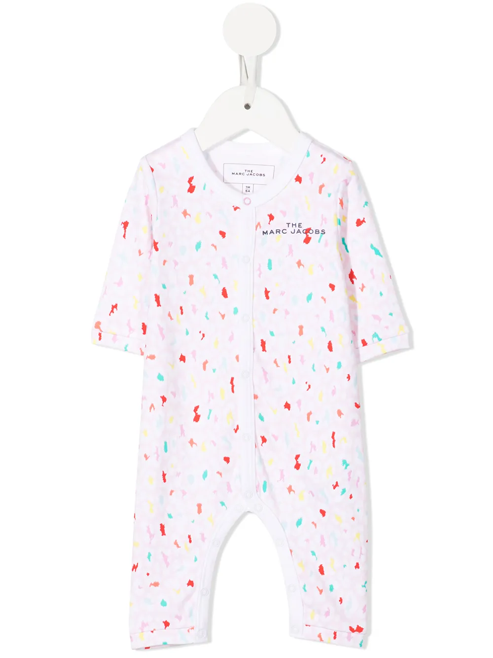 

Marc Jacobs Kids pijama con logo estampado - Blanco