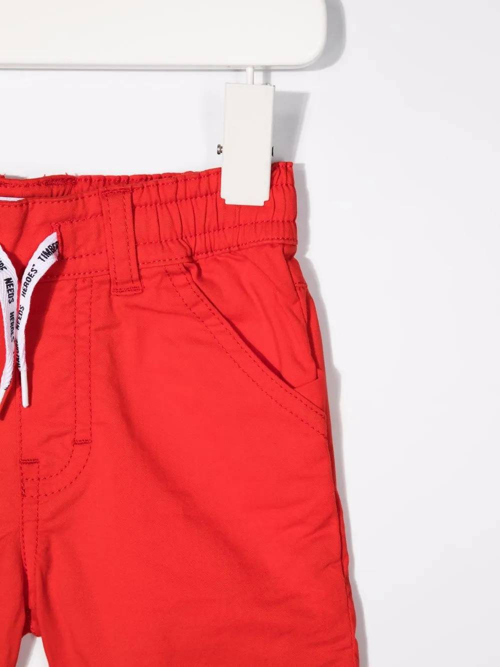  Timberland Kids Shorts Mit Kordelzug   Rot 