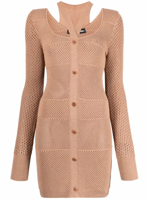 knitted midi dress