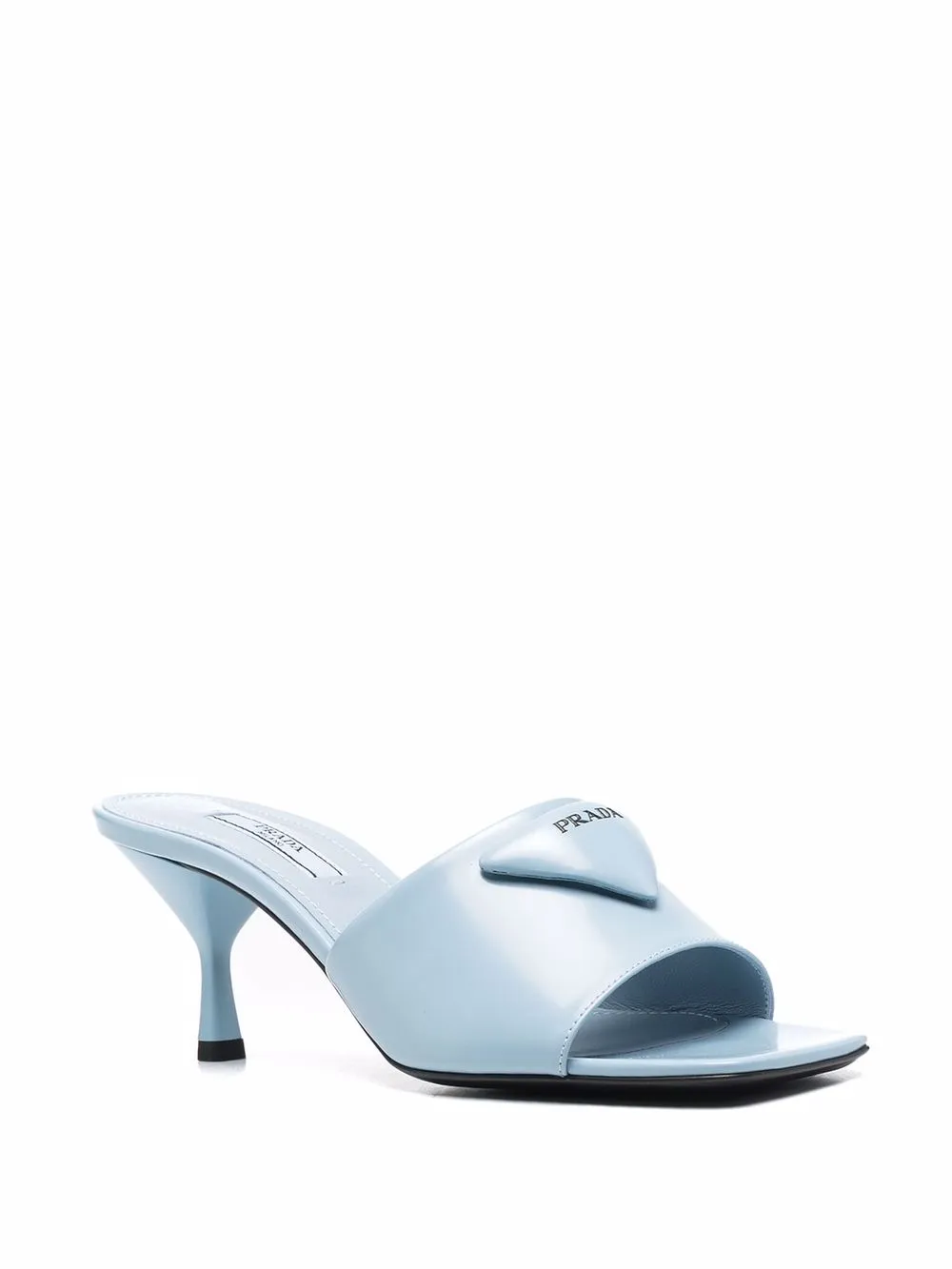 Prada Sandalen met open neus - Blauw