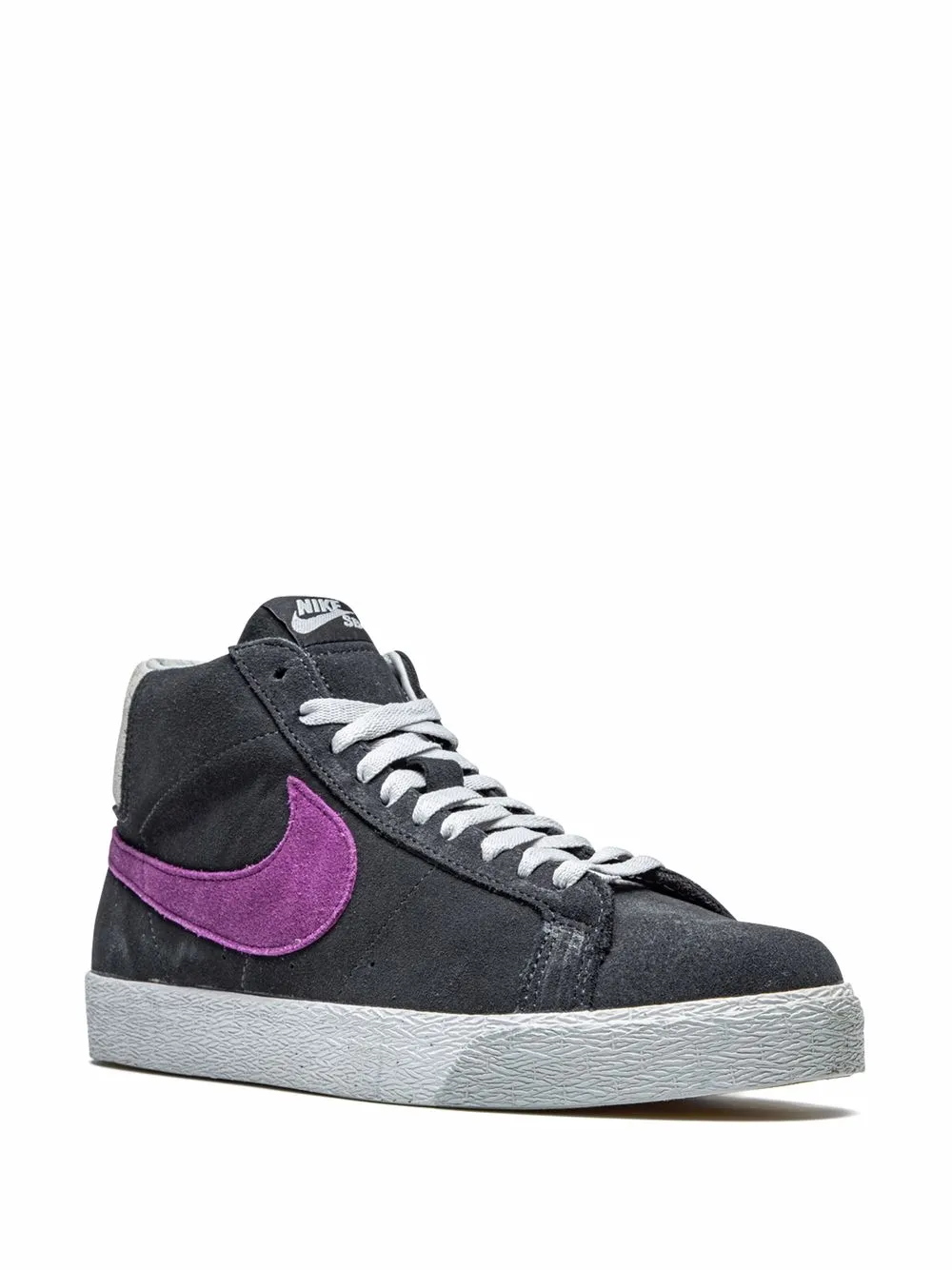 фото Nike высокие кеды blazer sb