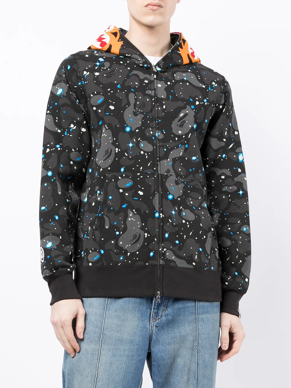 Space on sale camo hoodie