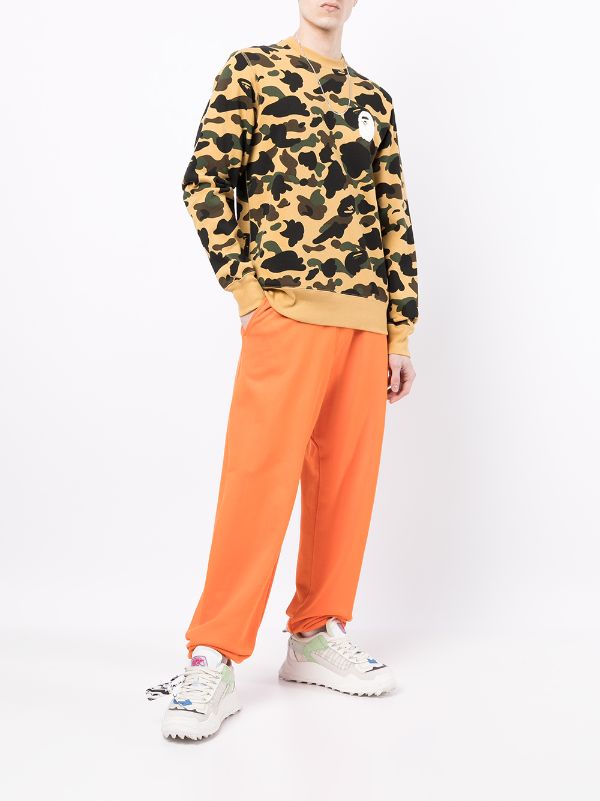 A BATHING APE® 1st Camo Ape Head crew-neck Sweatshirt - Farfetch