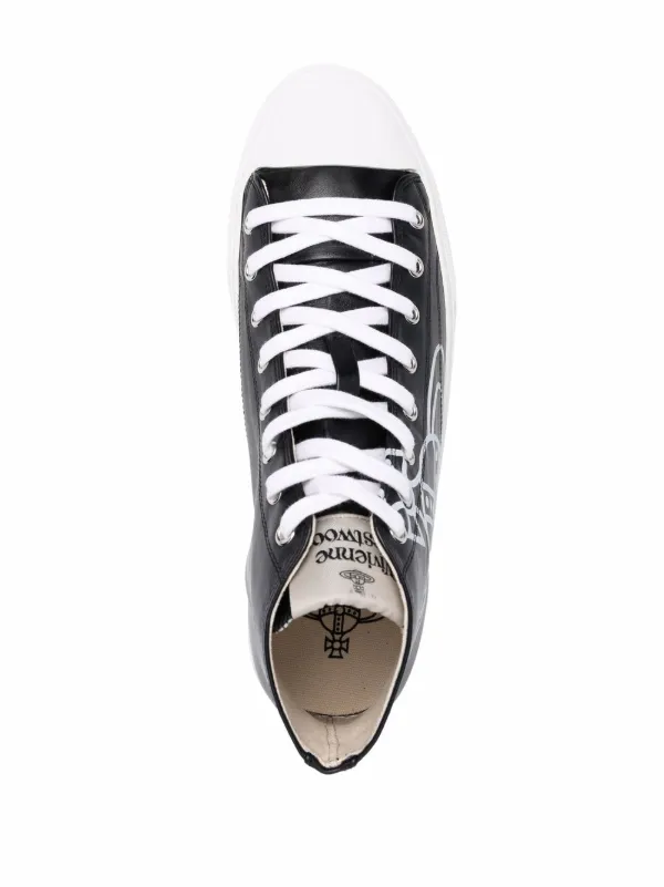 vivienne westwood plimsoll high tops