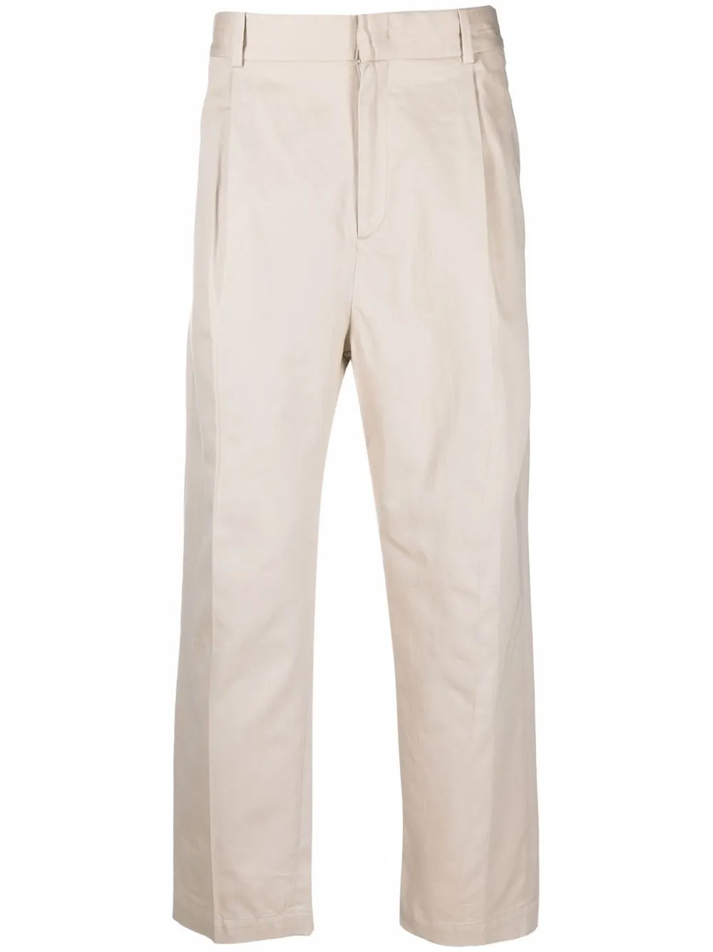 MARANT tailored-cut cropped trousers - Neutrals