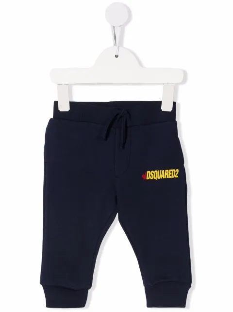 Dsquared2 Kids بنطال رياضي قطن بطبعة شعار الماركة