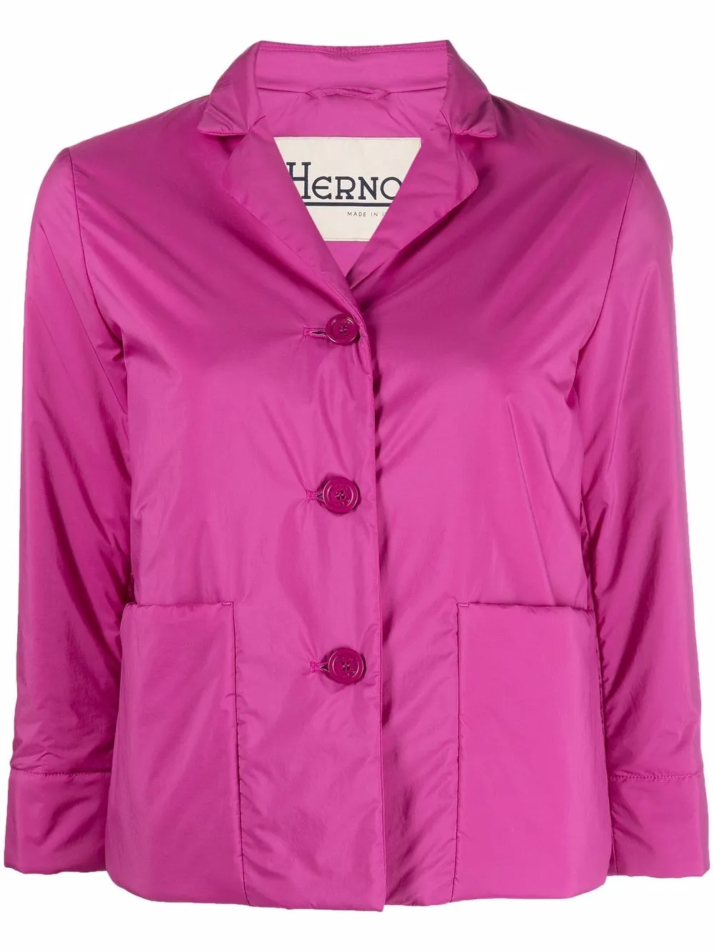 Herno chamarra corta con botones | rosado | Image 1