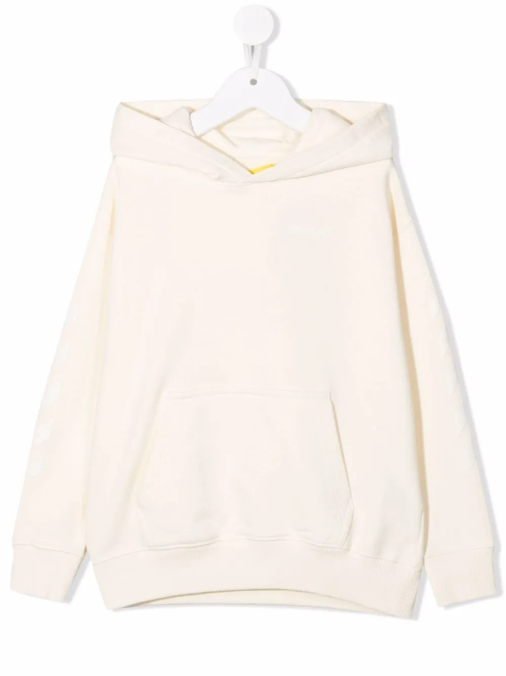 

Off-White Kids pouch-pocket cotton hoodie - Neutrals