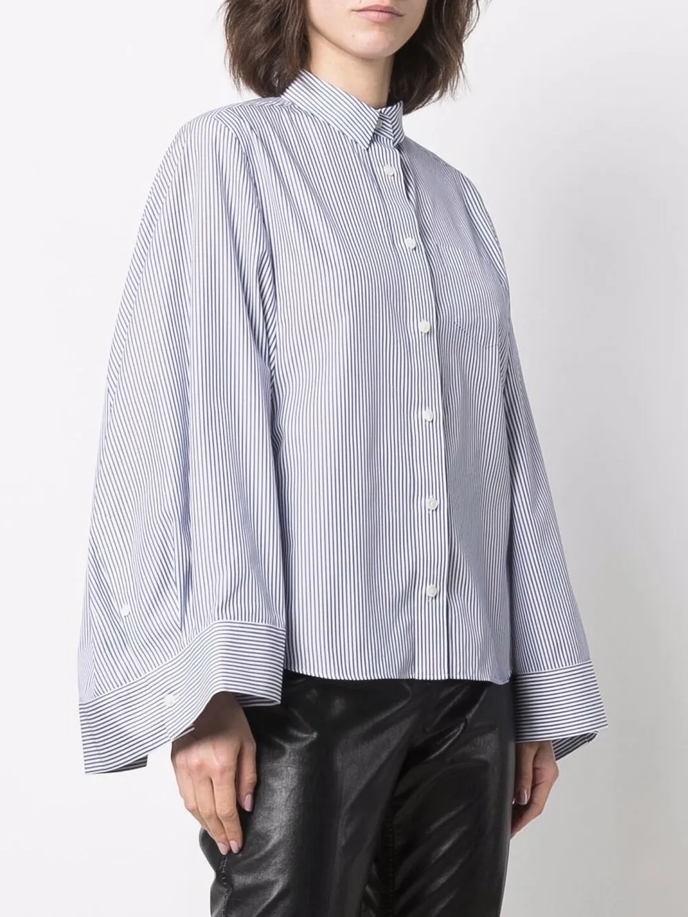 sacai 条纹阔袖衬衫 图 3