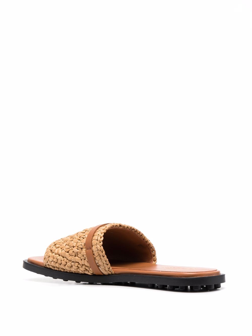 фото Tod's t-strap woven open-toe sandals