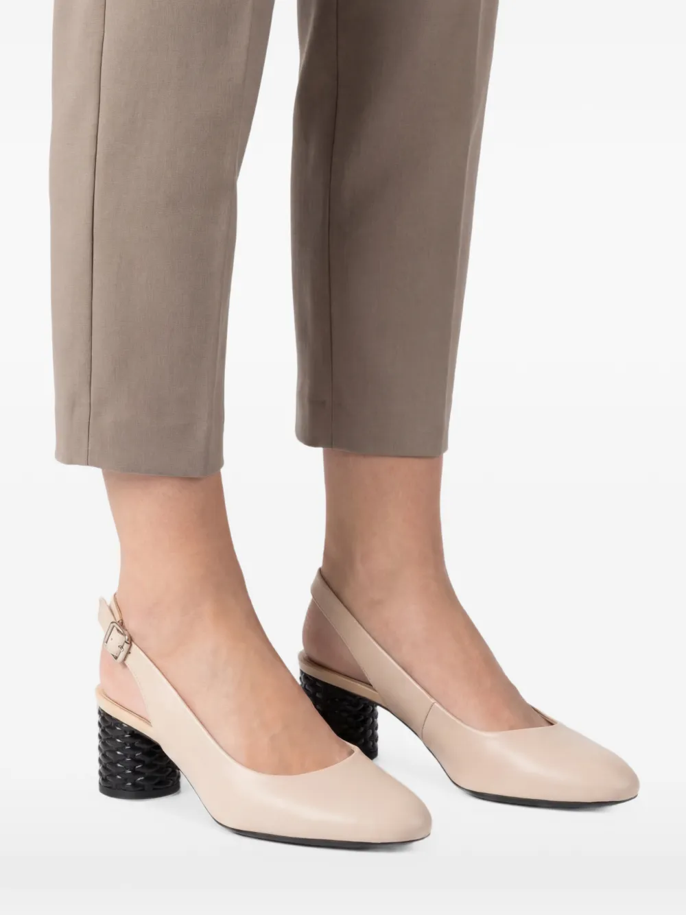  Geox Pumps Mit Slingback Riemen   Nude 