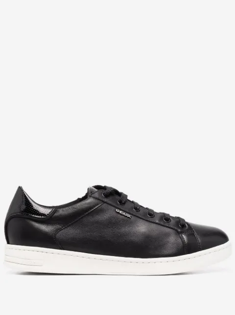 Geox logo-plaque lace-up sneakers