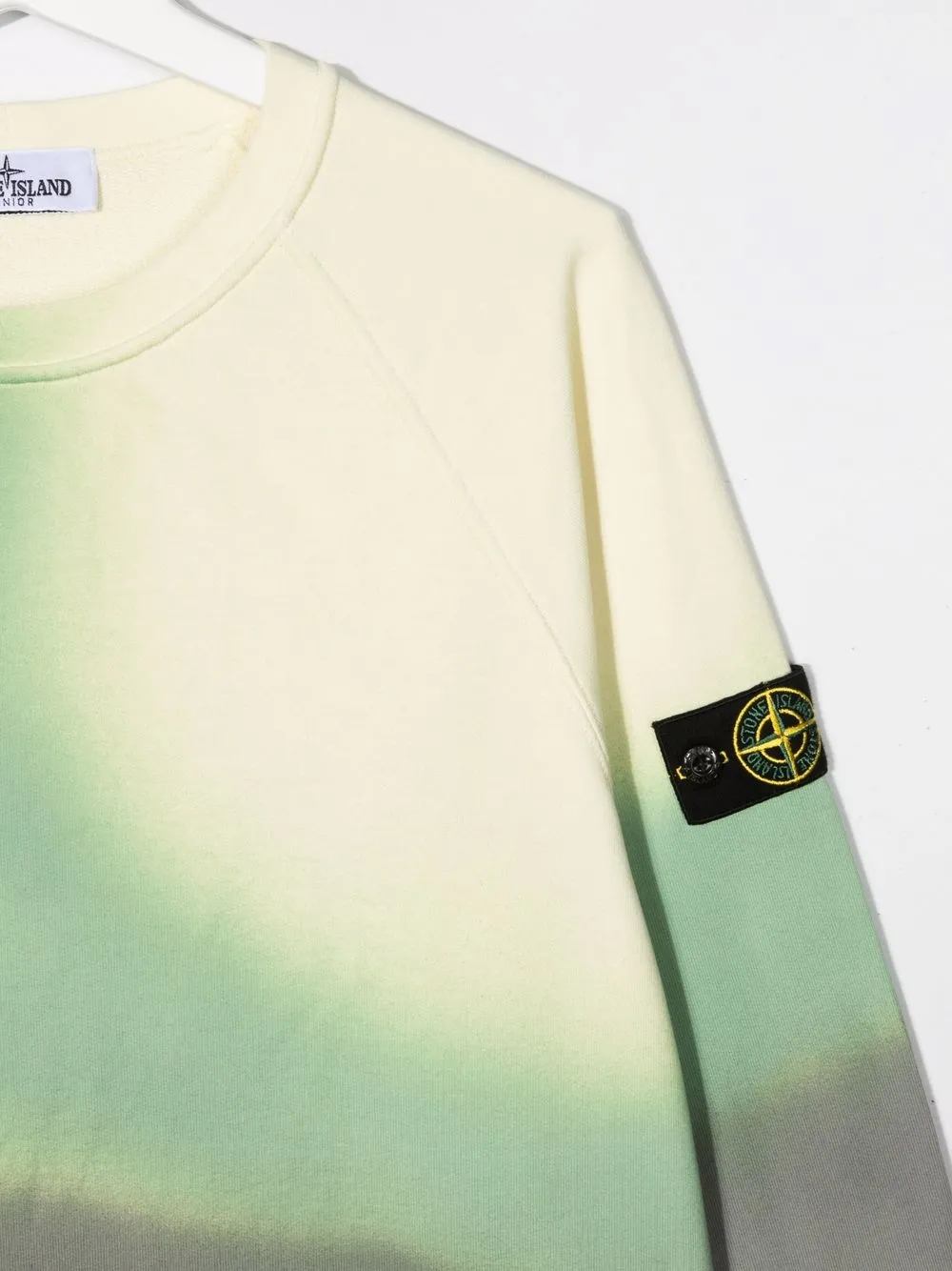 фото Stone island junior толстовка с принтом тай-дай