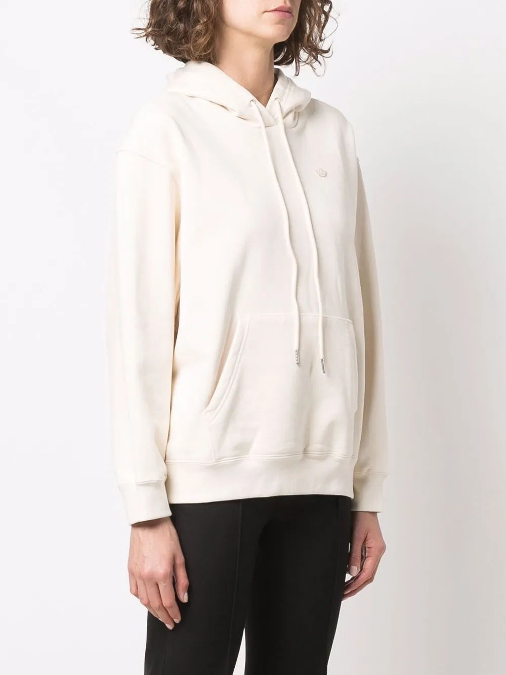 фото Adidas худи с кулиской и нашивкой-логотипом