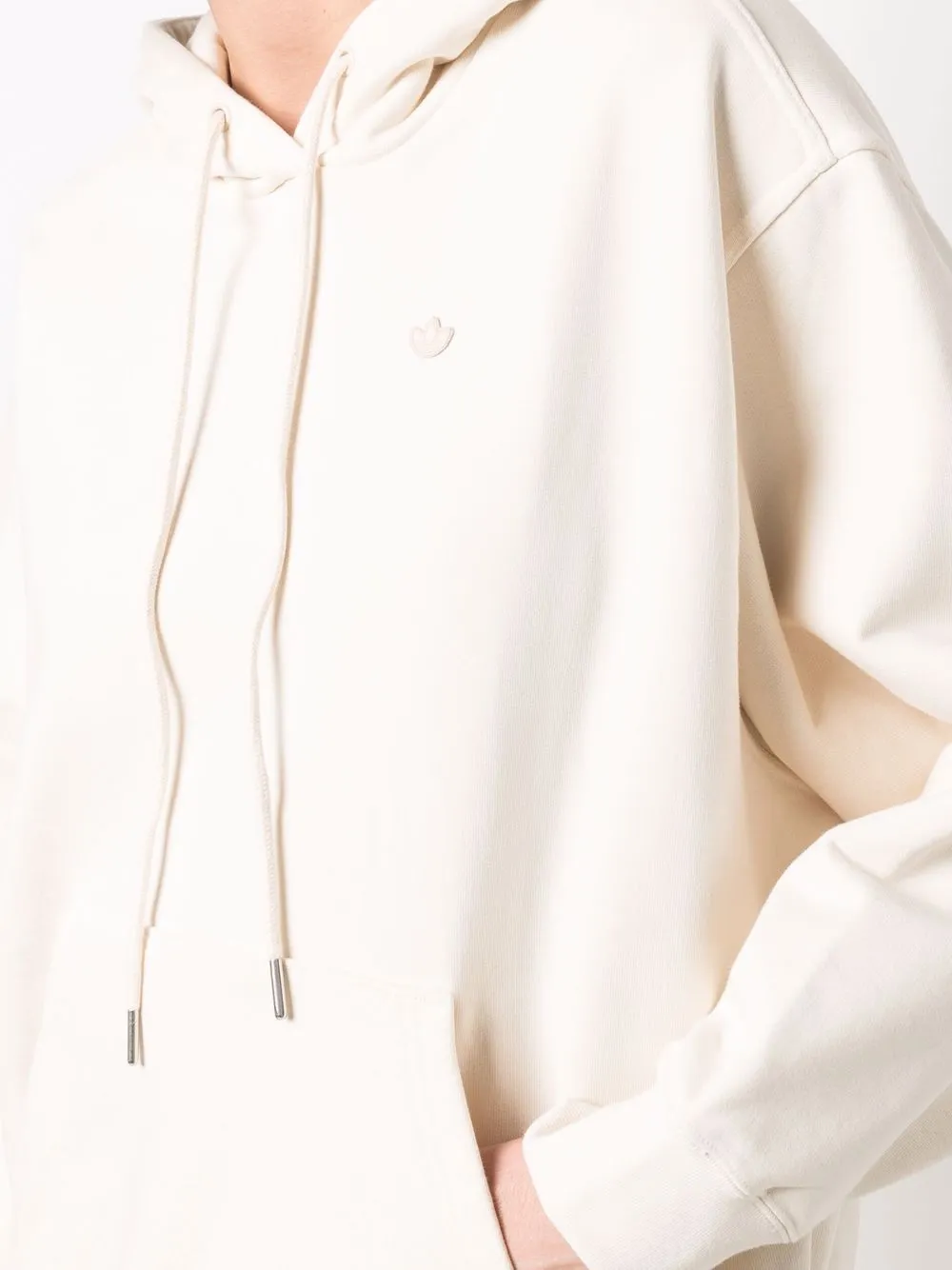 фото Adidas худи с кулиской и нашивкой-логотипом