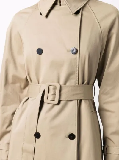 double-face belted trench coat | Theory 