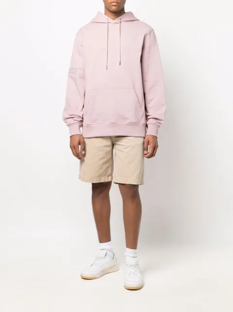 daily paper moletom com capuz captain blue