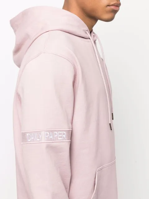 daily paper moletom com capuz captain blue