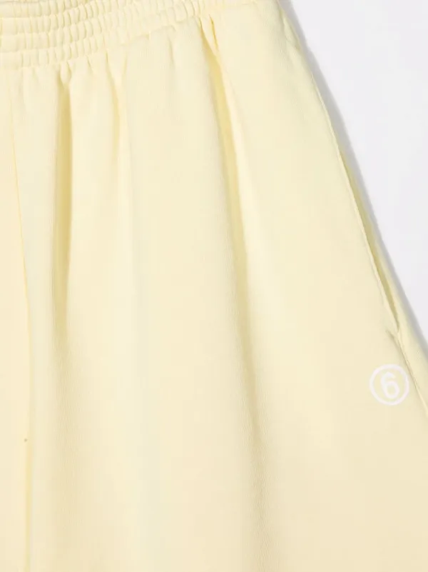 MM6 Maison Margiela Kids ハイウエスト ショートパンツ