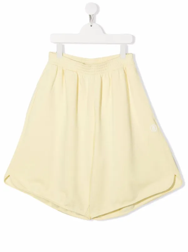 MM6 Maison Margiela Kids ハイウエスト ショートパンツ