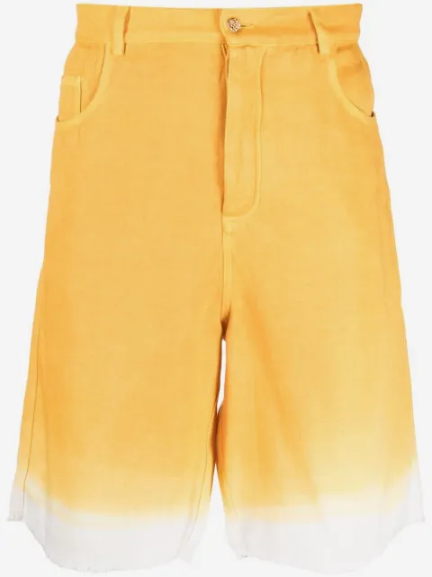 Federico Curradi tie-dye denim shorts