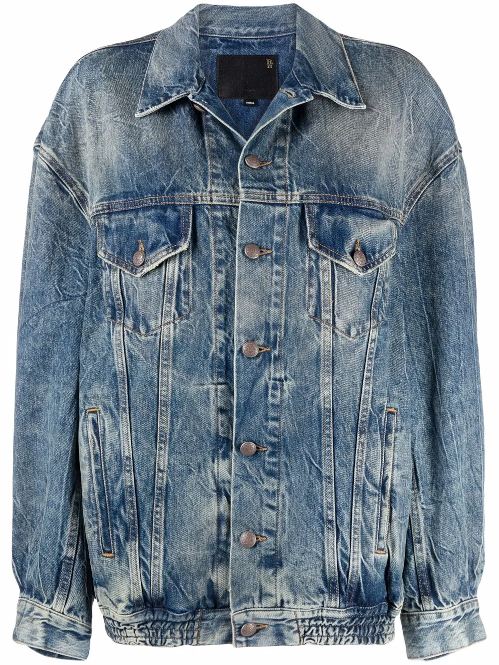 R13 Oversized Denim Trucker Jacket Farfetch