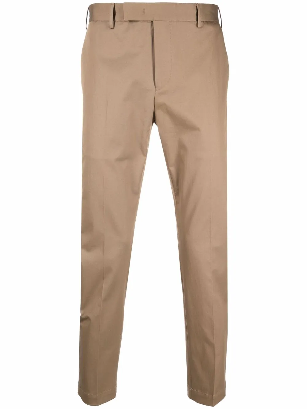 

PT Torino cropped slim-cut chinos - Brown