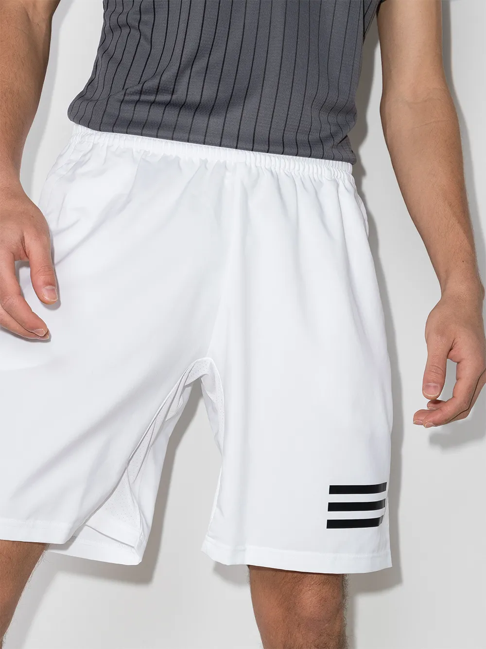 фото Adidas tennis шорты 3-stripes с логотипом