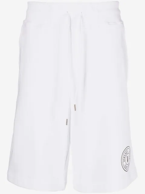 Versace Jeans Couture knee-length cotton shorts