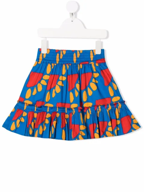 Stella McCartney Kids Graphic Sun-print mini skirt
