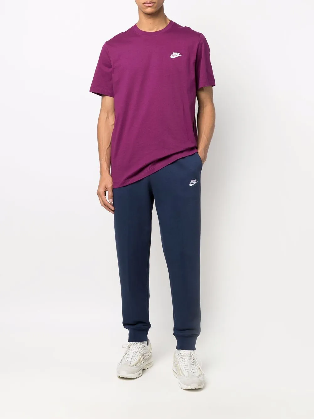 фото Nike спортивные брюки с логотипом swoosh