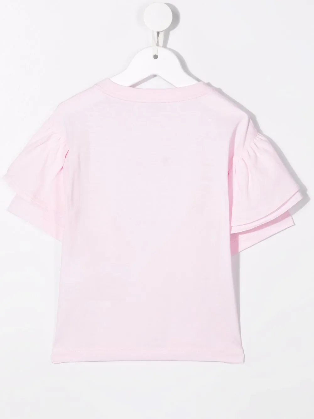 фото Philosophy di lorenzo serafini kids футболка с вышитым логотипом и оборками