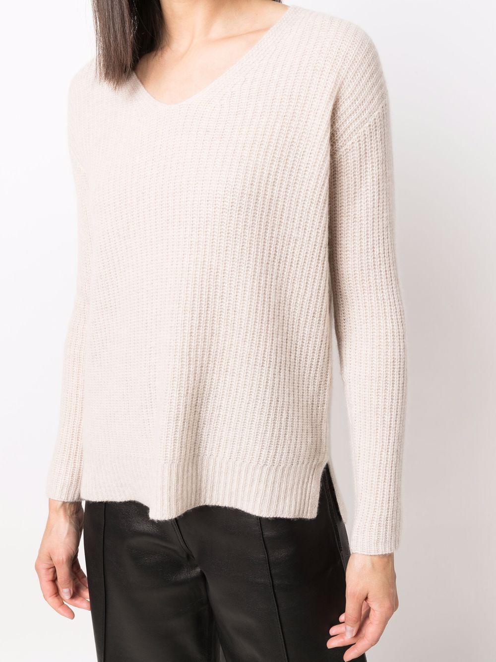 фото Philo-sofie ribbed-knit v-neck jumper